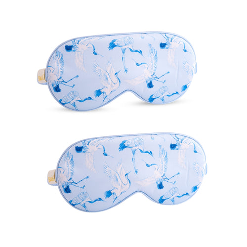 Satin Sleep Mask Twin Pack Sets - Various Designs