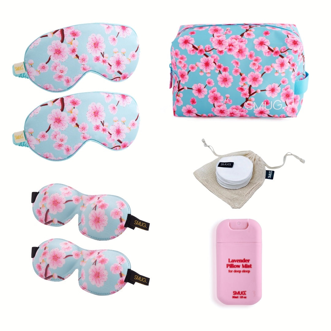 Sleepover Set, Cherry Blossom Print
