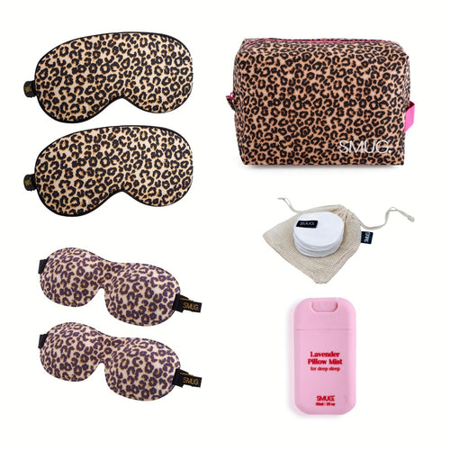 Sleepover Set, Leopard Print