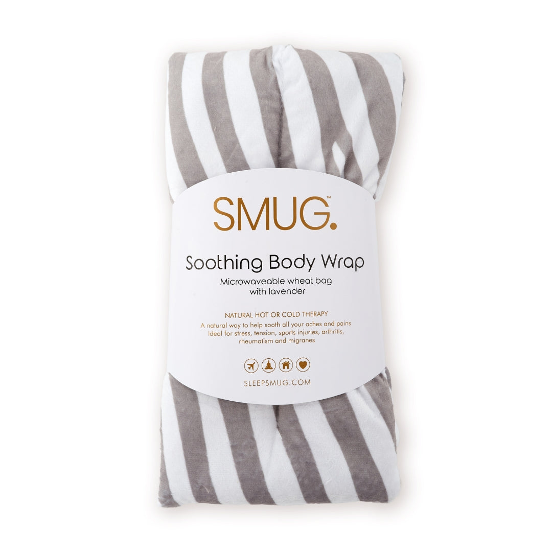 Soothing Body Wrap Wheat Bag Infused with Lavender Oil - Zebra Print