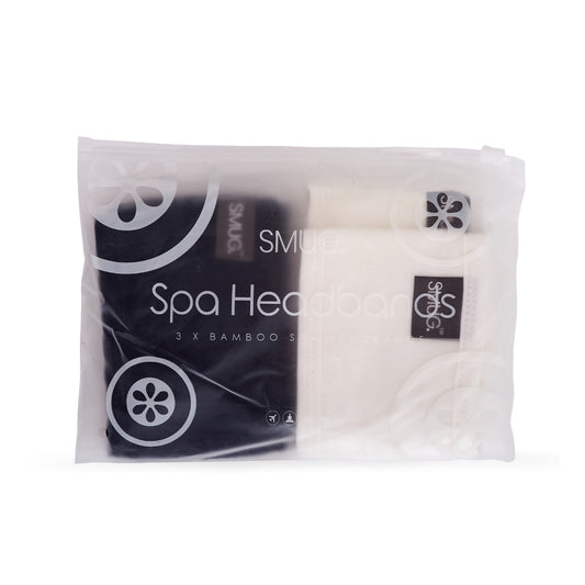 Spa Headbands Set - Black & White