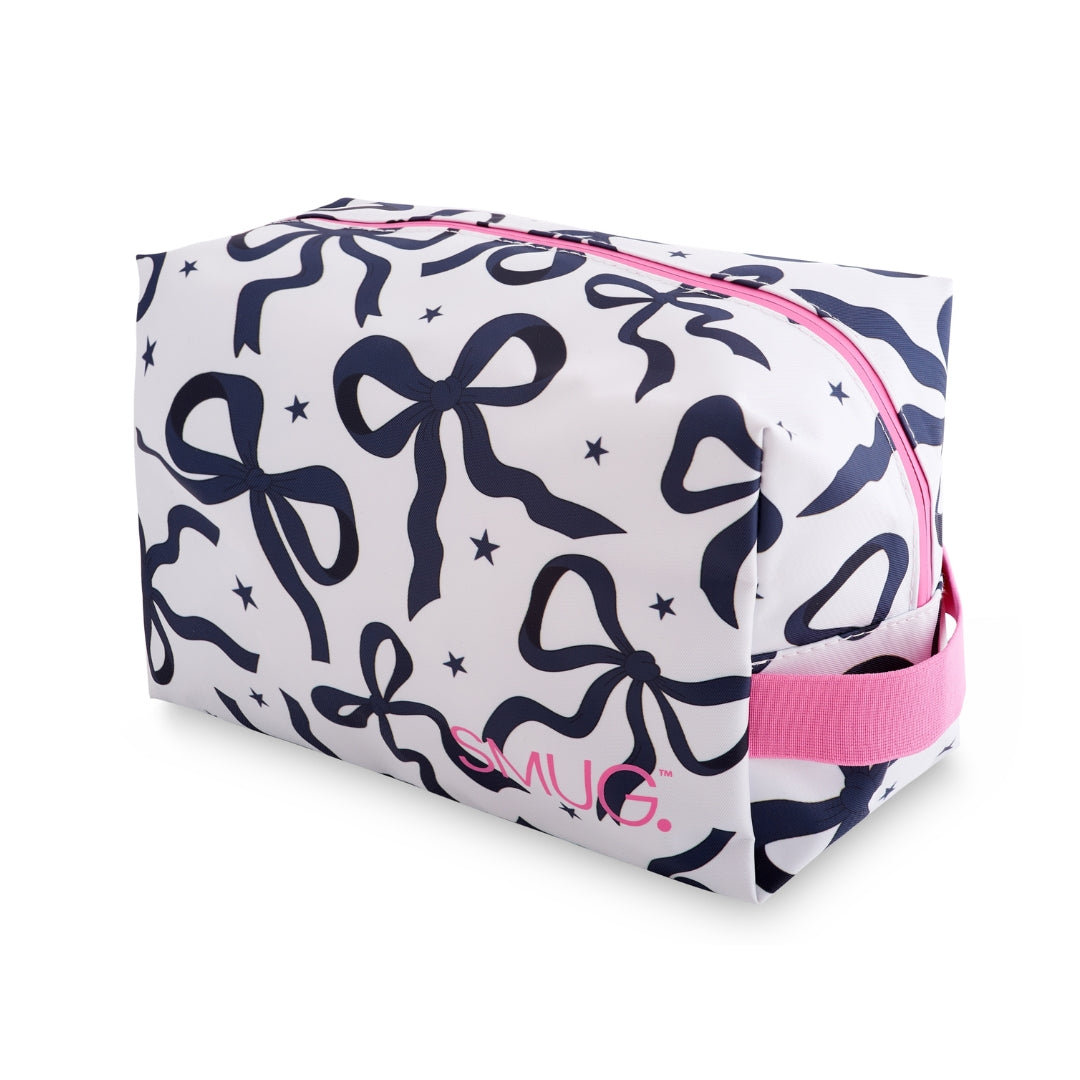 Wash Bag - Bows Print