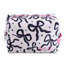 Wash Bag - Bows Print