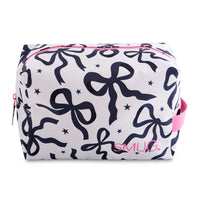 Wash Bag - Bows Print