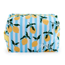 Wash Bag - Lemon Stripe
