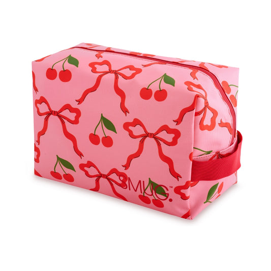 Wash Bag - Red Cherries