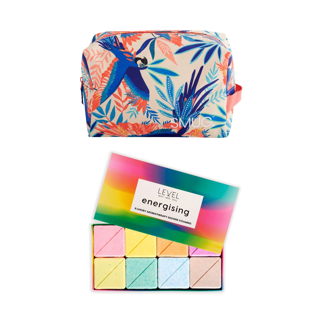Wake-Up Wash Bag Set – Various Prints