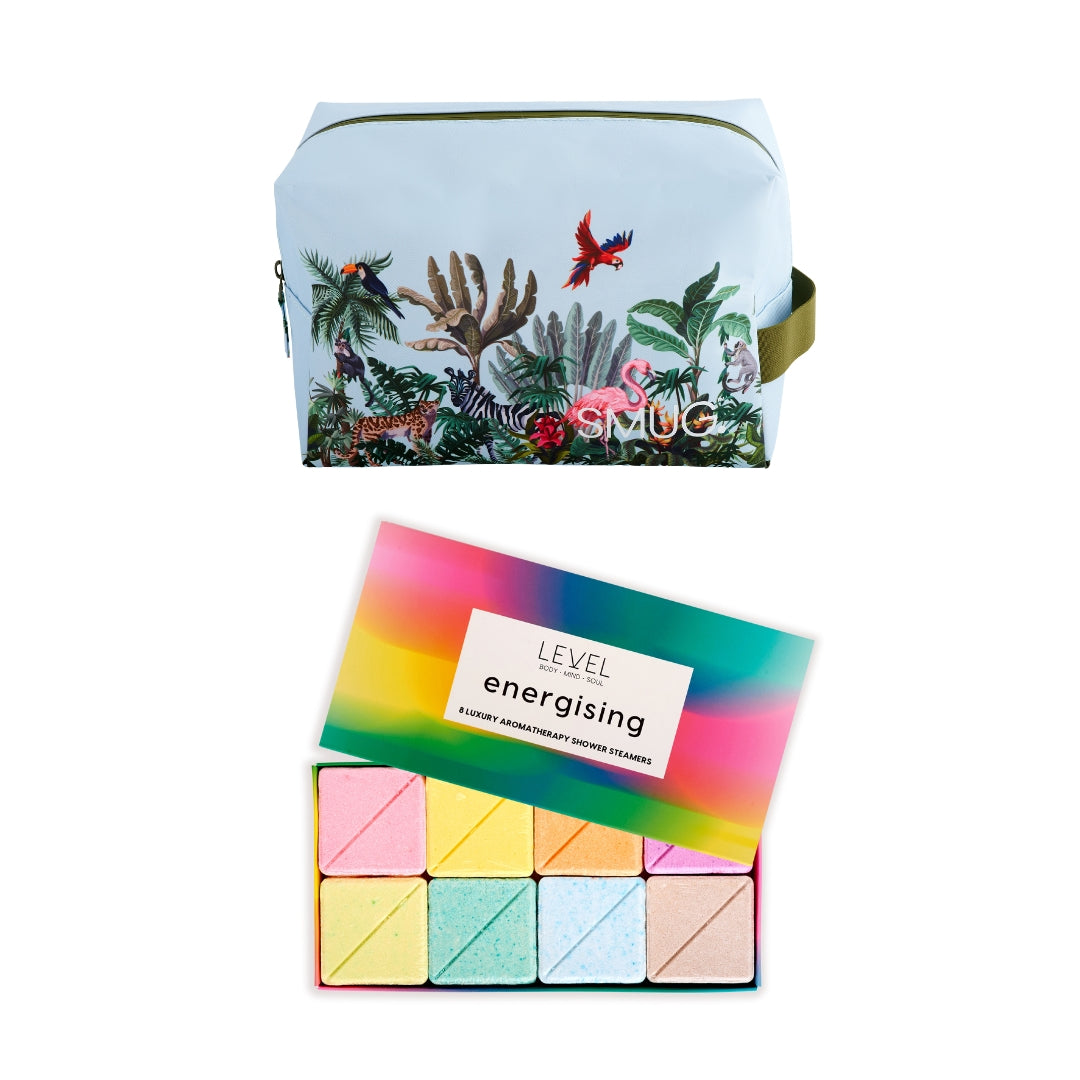 Wake-Up Wash Bag Set – Various Prints