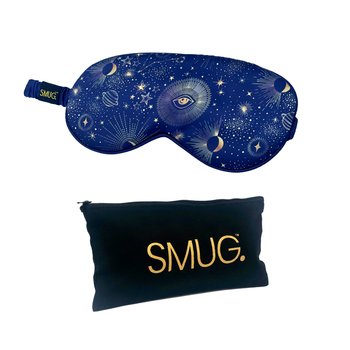 Satin Sleep Mask - Blue Celestial