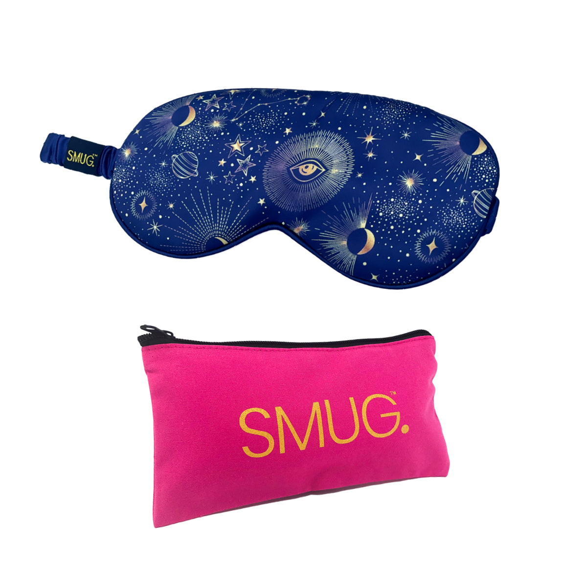 Satin Sleep Mask - Blue Celestial