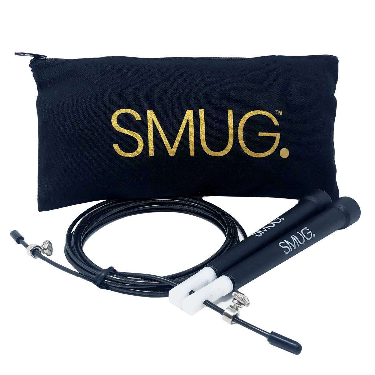 Skipping Rope & Bag Set - Black