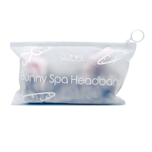 Bunny Spa Headband - Grey