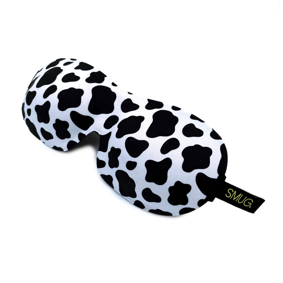 Contoured 3D Blackout Sleep Mask - Cow Print