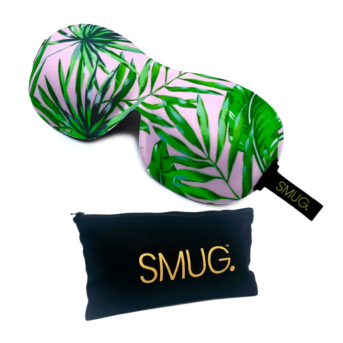 Contoured 3D Blackout Sleep Mask - Palm Print