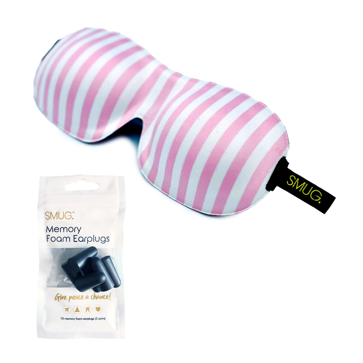 Contoured 3D Blackout Sleep Mask - Candy Shop Print