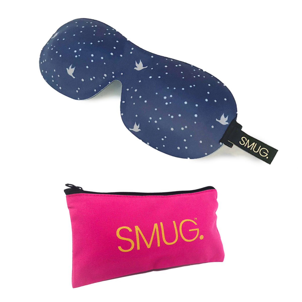 Contoured 3D Blackout Sleep Mask - Night Sky Print