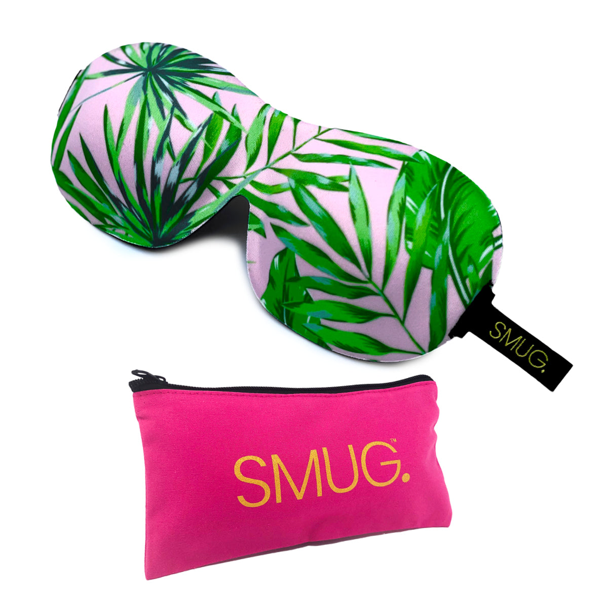 Contoured 3D Blackout Sleep Mask - Palm Print