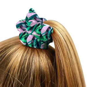 Hair Scrunchie - Palm Print