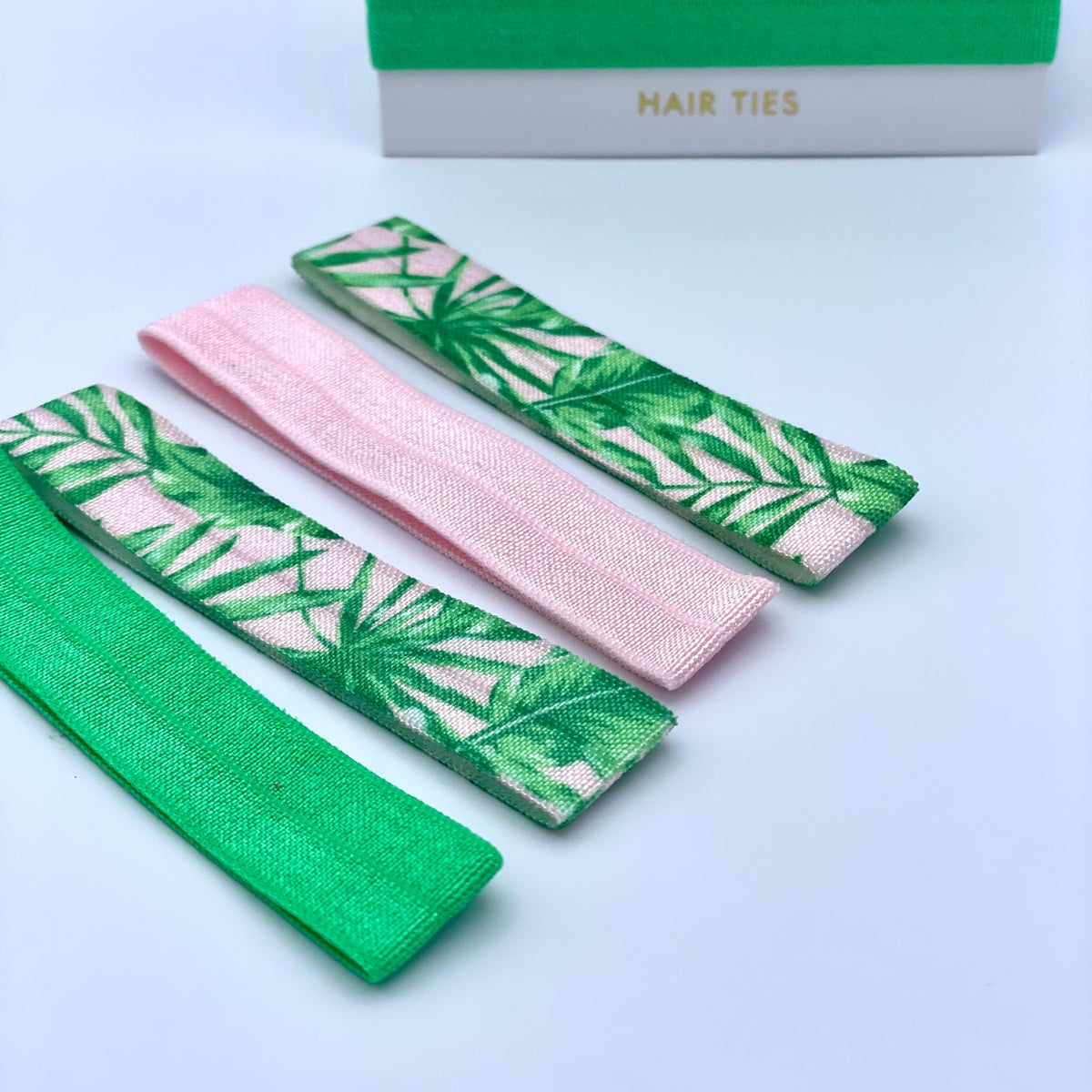 Hair Ties Set - Palm Print