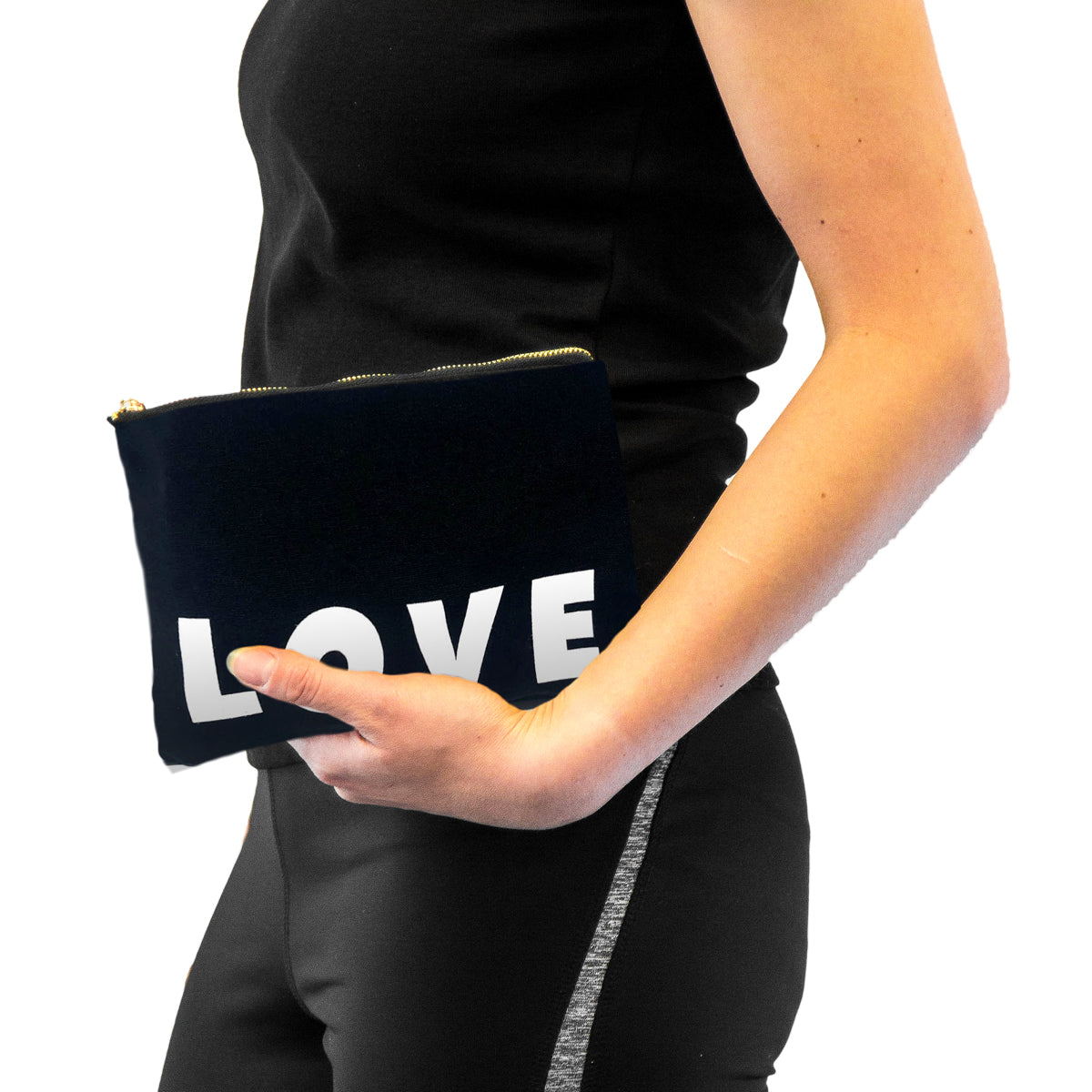 Travel Bag - Love Print, Black