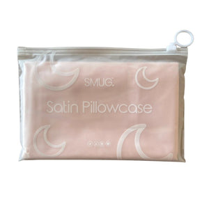 Two Satin Pillowcases & Sleep Masks Set - Pink