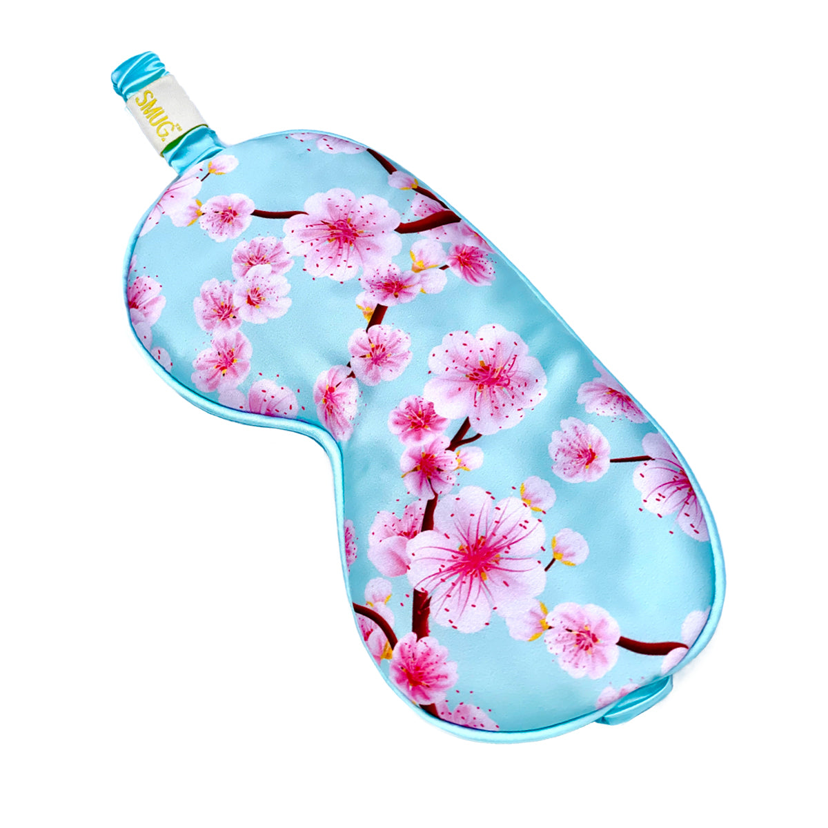 Satin Sleep Mask - Cherry Blossom Print