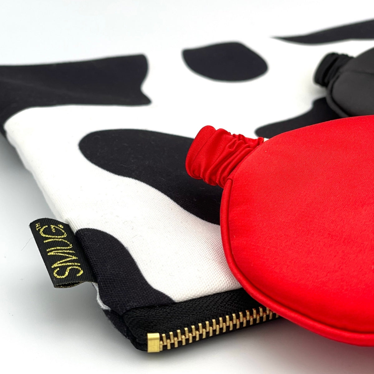 Satin Sleep Mask - Red