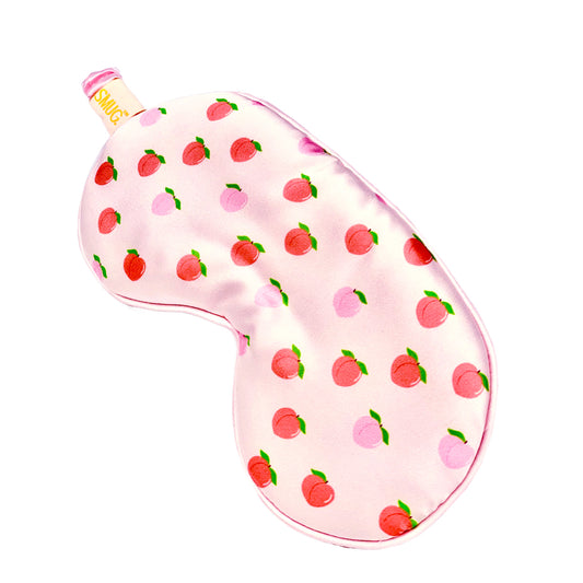 Satin Sleep Mask - Peachy Print