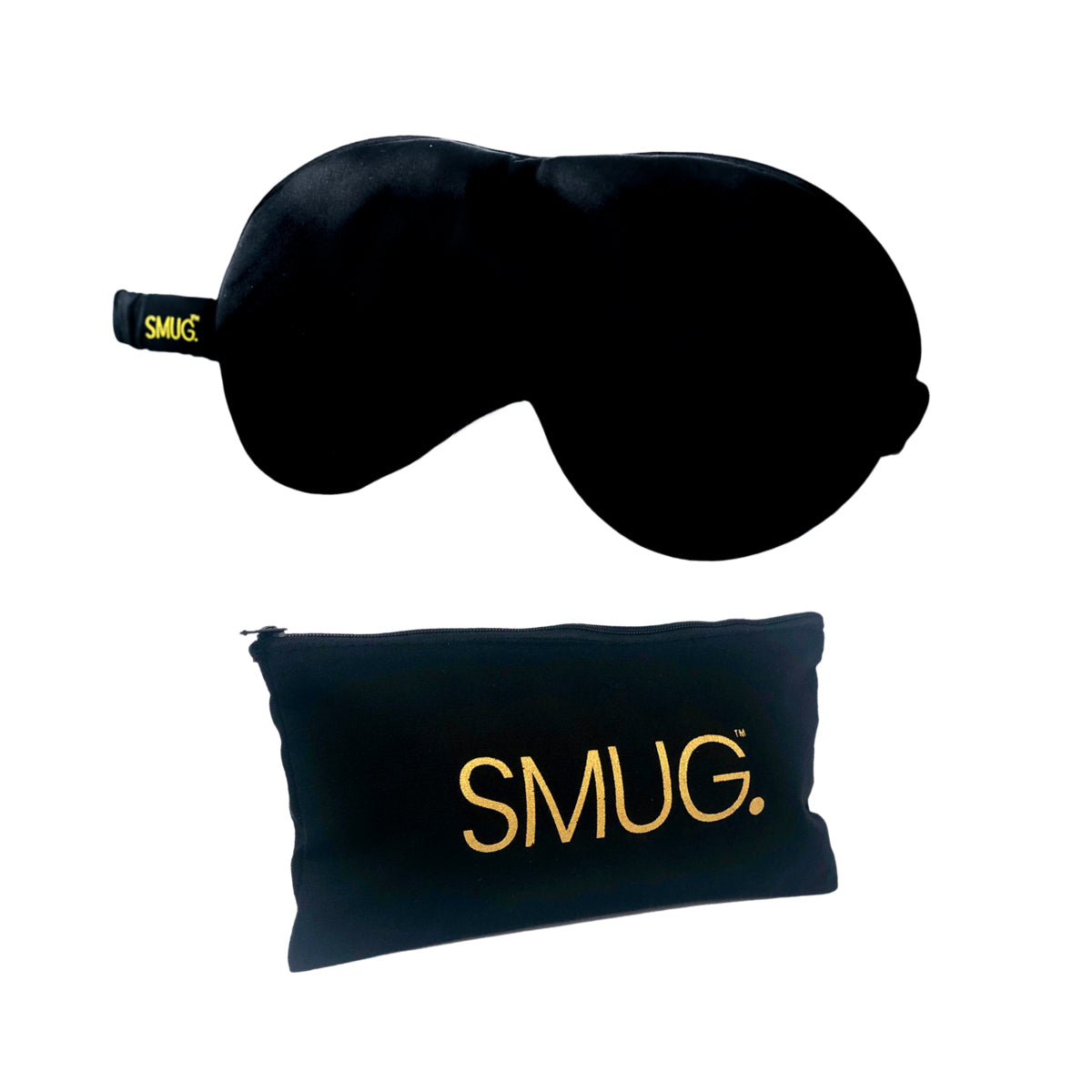 Satin Sleep Mask - Black