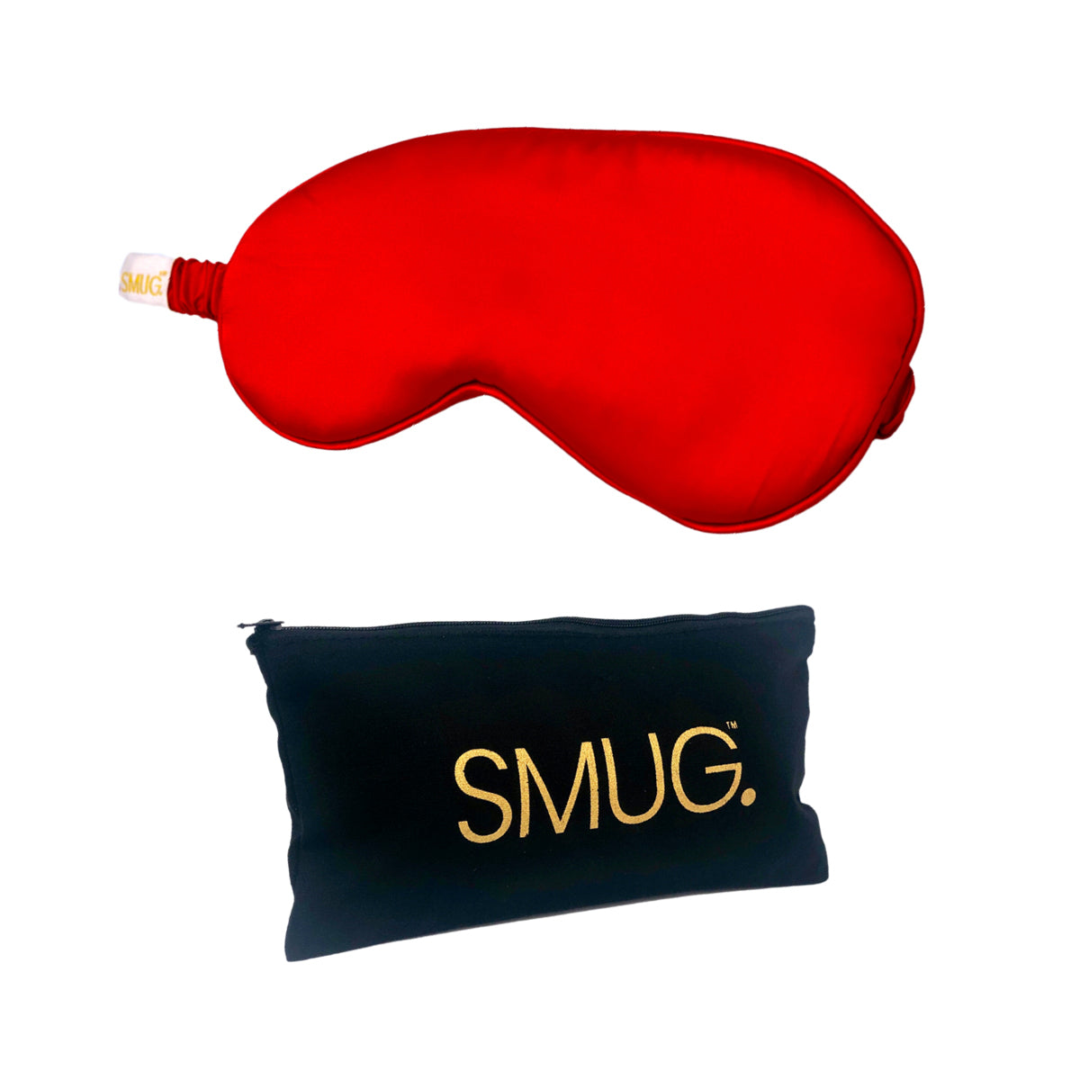 Satin Sleep Mask - Red