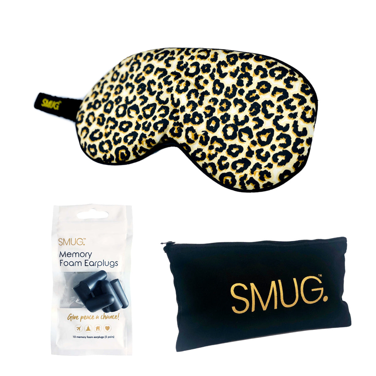 Satin Sleep Mask - Animal Print