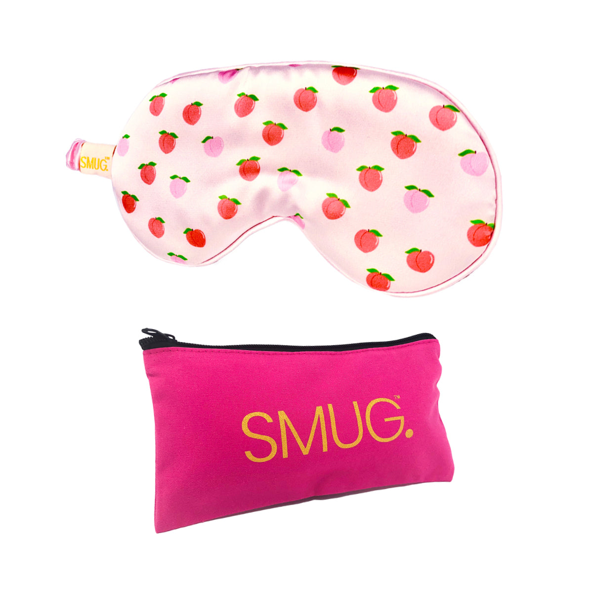 Satin Sleep Mask - Peachy Print