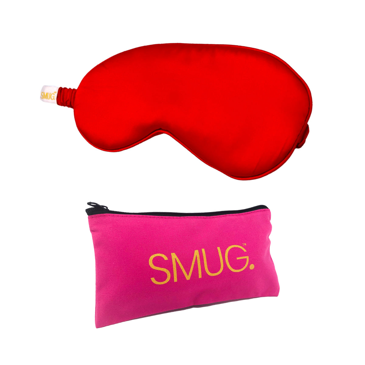 Satin Sleep Mask - Red