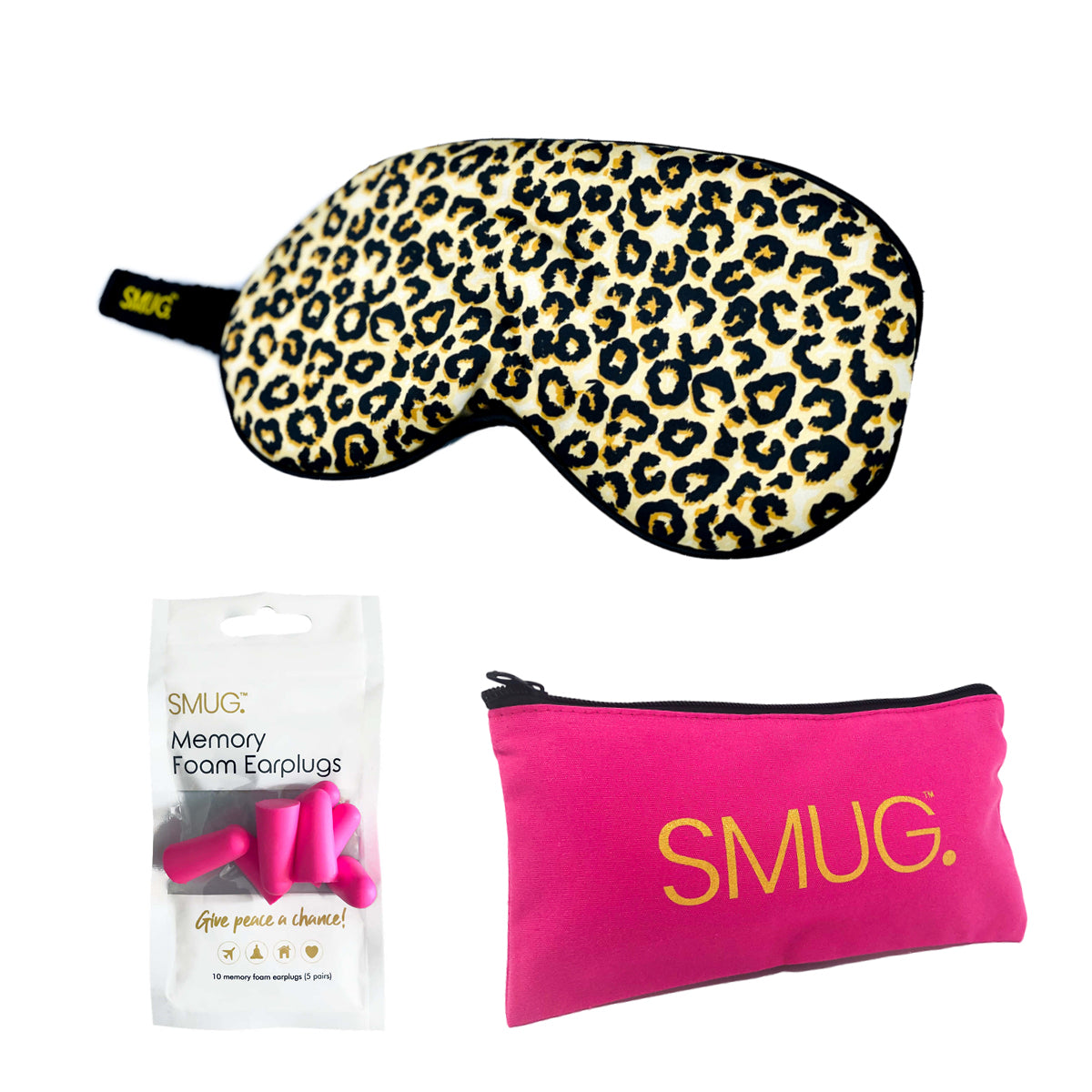 Satin Sleep Mask - Animal Print