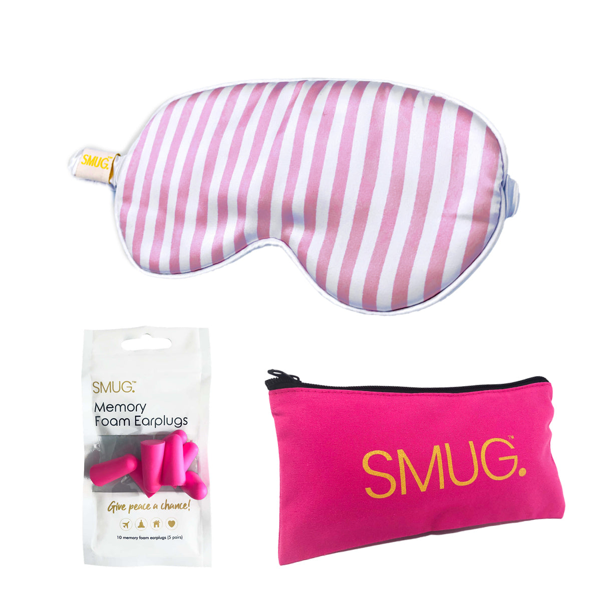 Satin Sleep Mask - Candy Shop Print