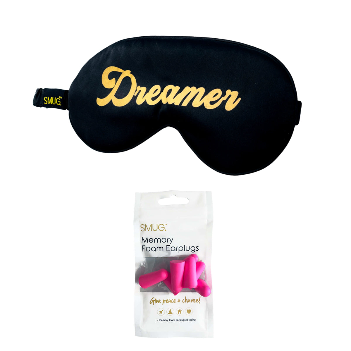 Satin Sleep Mask - Dreamer Print