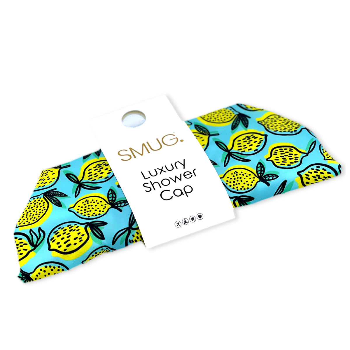 Shower Cap - Lemon Print