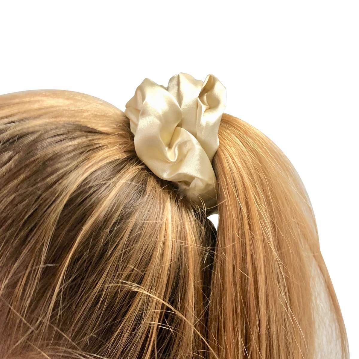 Hair Scrunchie - Beige