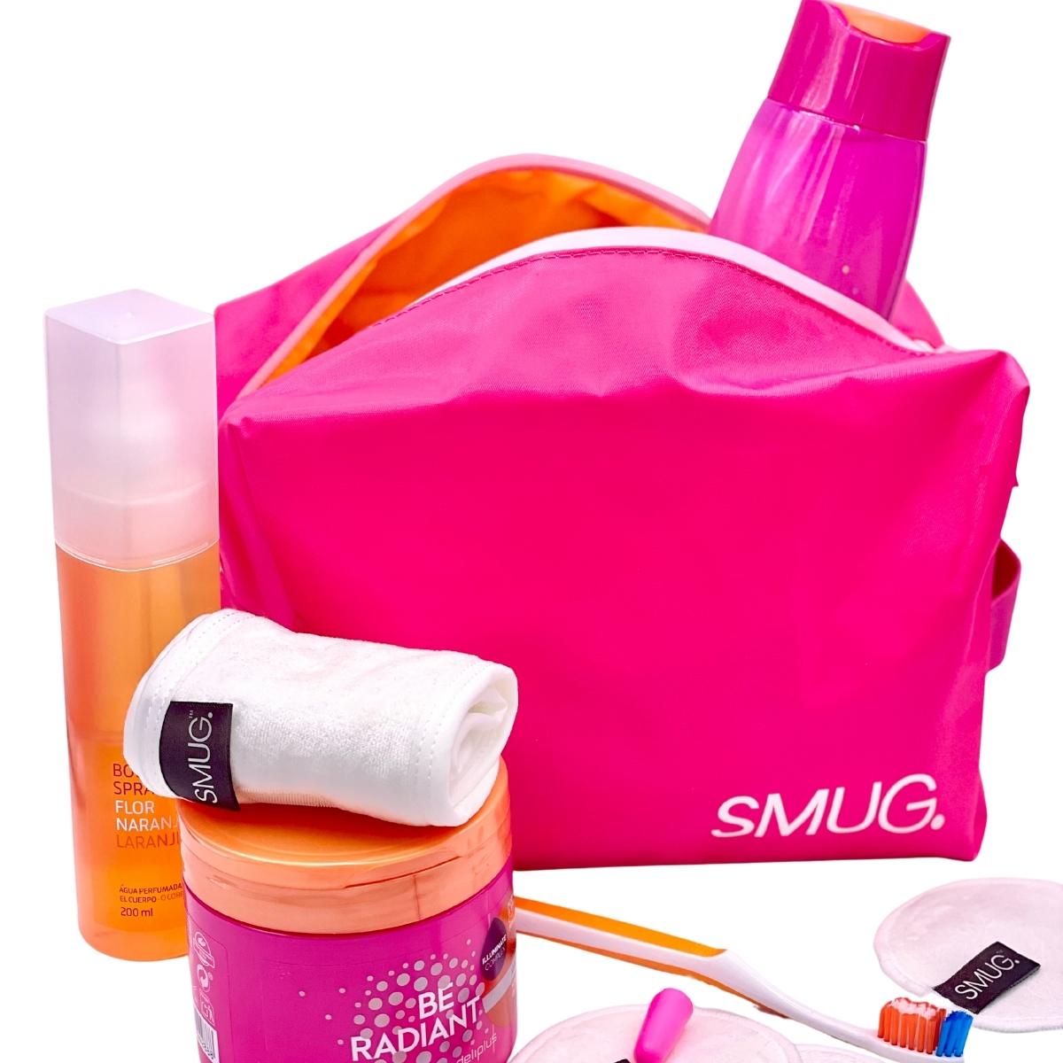 Wash Bag - Bright Pink